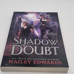 Hailey Edwards Shadow of Doubt Paperback Signed Inscribed Urban Fantasy Ex Con